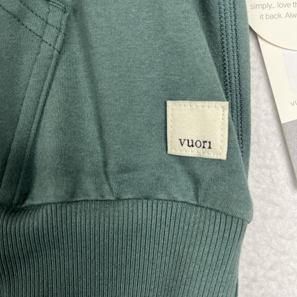 Vuori Women's Halo Modern Full-Zip Hoodie - XS Bluegrass Heather VW2064 NWT - Picture 3 of 7